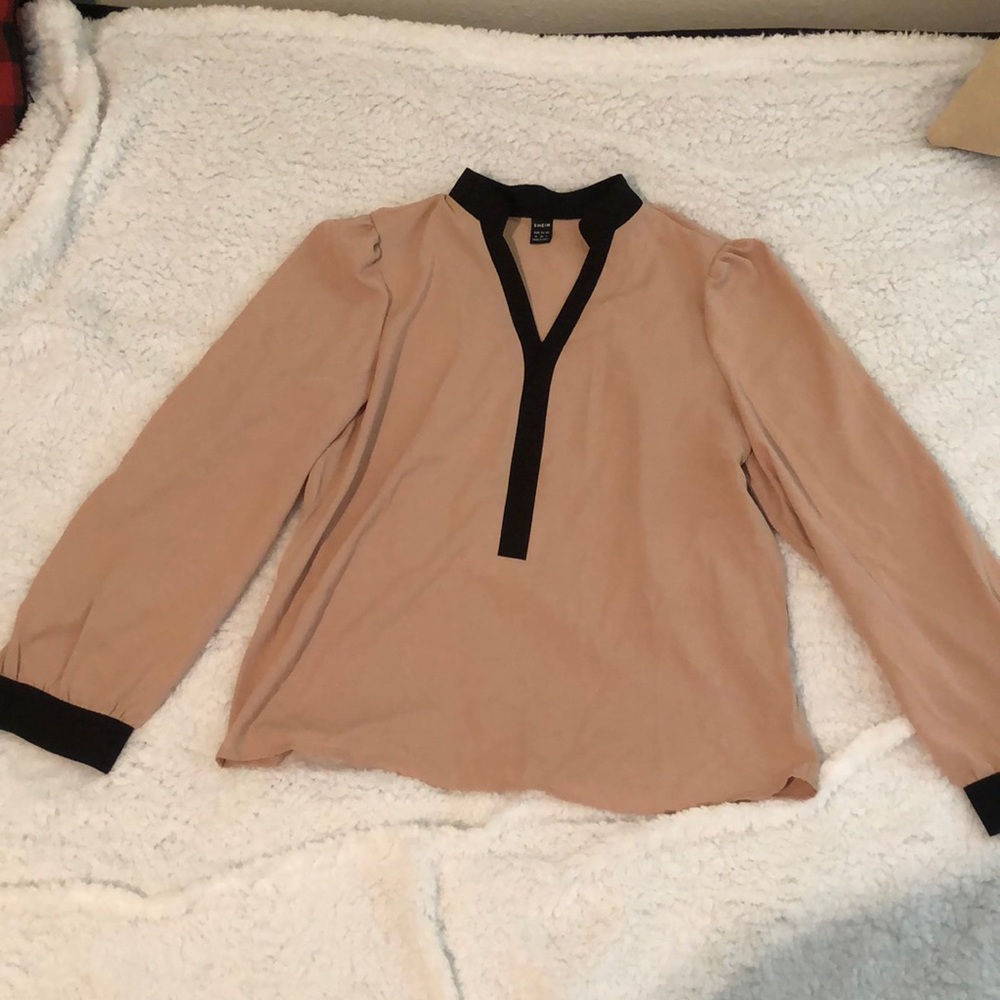 Cream colored blouse